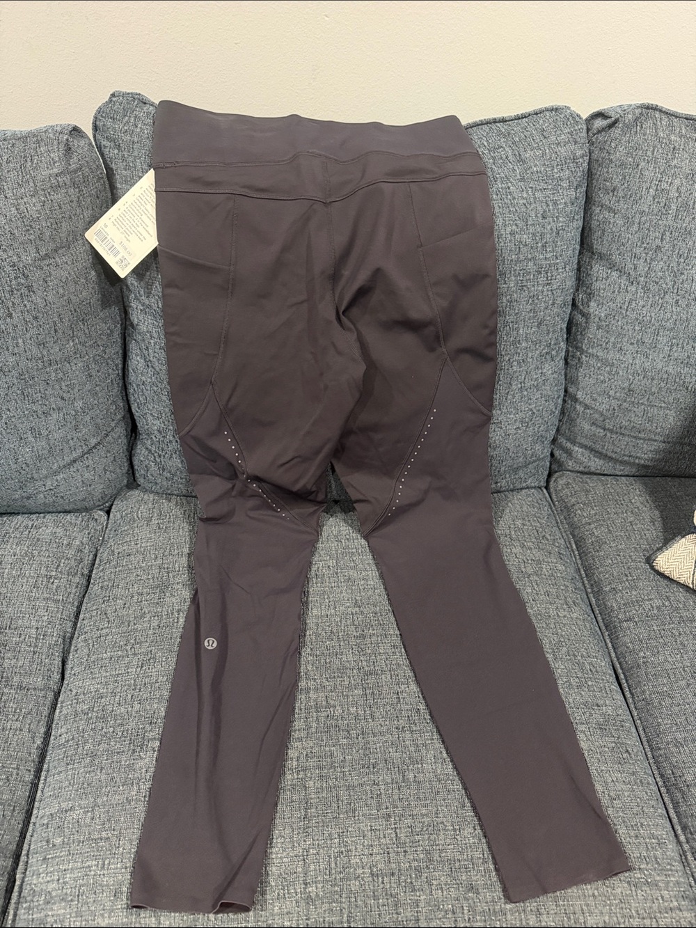 lululemon athletica dark blue running Leggings